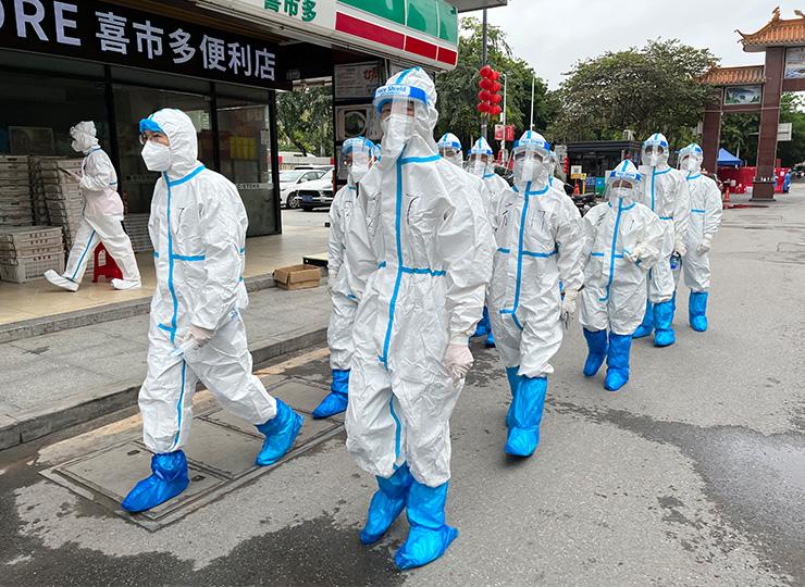 集团党员助力广州疫情封控区，筑牢抗疫“长城”